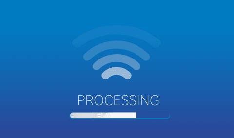 Transparent Digital Processing with WiFi Symbol Illustration - Download Free Stock Videos Pikwizard.com
