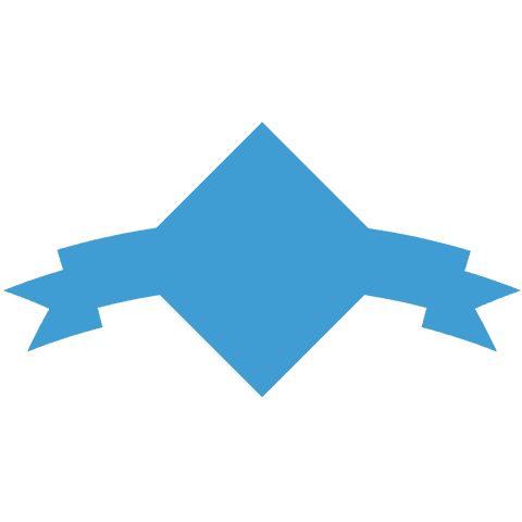 Blue Ribbon Design for Custom Branding on Transparent Background - Download Free Stock Videos Pikwizard.com