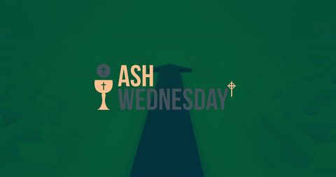 Ash Wednesday Reflection Graphics for Digital Presentations - Download Free Stock Images Pikwizard.com