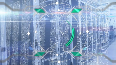 Animated Digital Processing over Data Center Servers