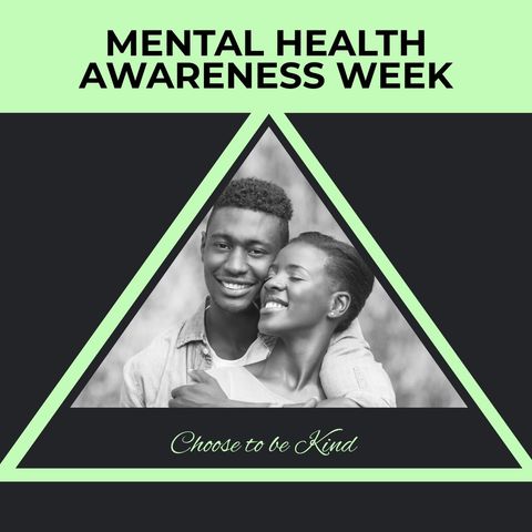 Mental Health Awareness Week Embracing Loving Couple
