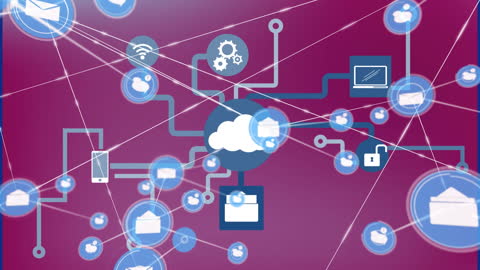 Digital Network and Cloud Computing Concept Design