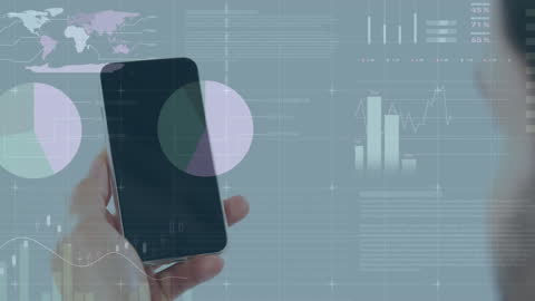 Digital Data Overlay on Smartphone Screen