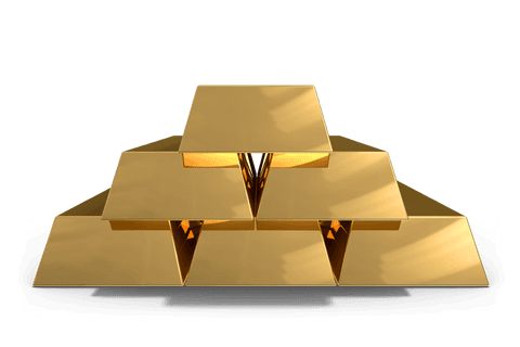 transparent stack of six glowing gold bars - Download Free Stock Videos Pikwizard.com
