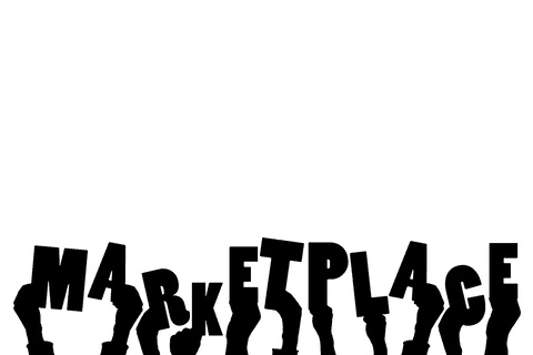 Illustration of Marketplace Text on Transparent Background - Download Free Stock Videos Pikwizard.com
