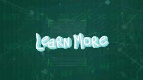 Animated Network Connections with Learn More Message