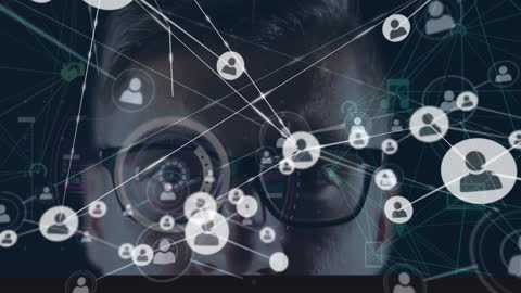 Complex Digital Network Overlay on Computer Interfaces