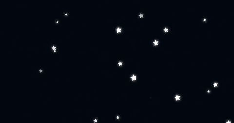 Glowing Stars Scattered on Dark Background - Download Free Stock Images Pikwizard.com