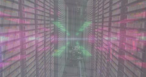 Neon networks and server room integration