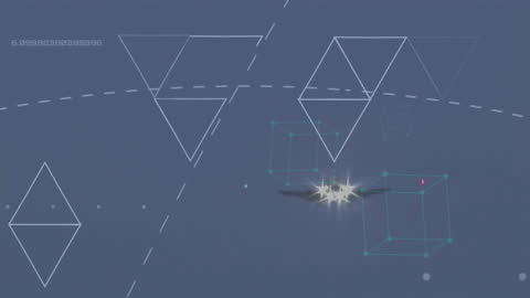 Conceptual Animation Combining Aviation and Mathematics