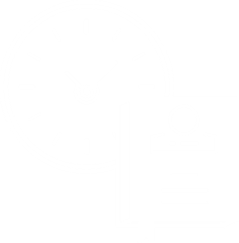 transparent clock and document icons for business and time management - Download Free Stock Videos Pikwizard.com