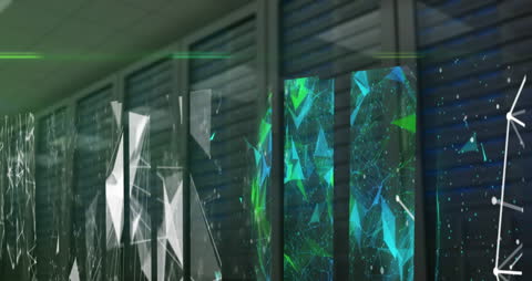 Digital Network Over Server Racks with Virtual Connections