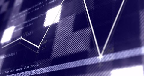Data Processing Concept with Digital Graphs - Download Free Stock Images Pikwizard.com