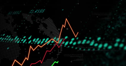 Dynamic Stock Market Data with Infographic Elements