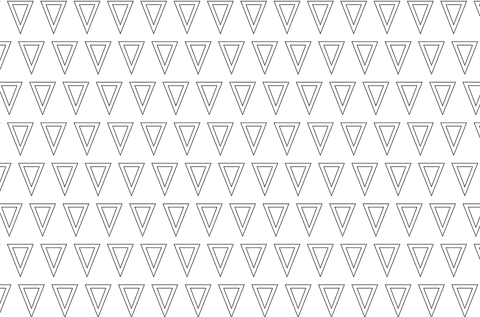 Geometric Rows of Black Triangles on Transparent Background - Download Free Stock Videos Pikwizard.com