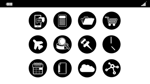Minimal Signal Indicator Icon on Transparent Background - Download Free Stock Videos Pikwizard.com