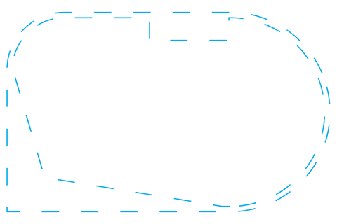 creative transparent outline of dashed path shape - Download Free Stock Videos Pikwizard.com