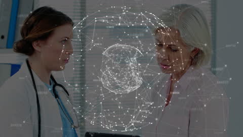 Female Doctors Discuss Advancements in Network Technology