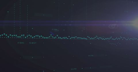Abstract Digital Data Representation with Glowing Nodes - Download Free Stock Images Pikwizard.com