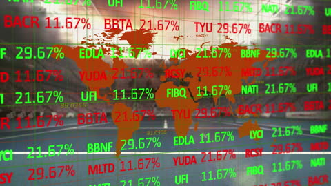 Global Financial Data Overlay with Stock Market Indicators