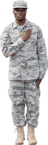 transparent military soldier perform formal salute in uniform - Download Free Stock Videos Pikwizard.com