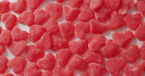 Red Heart-Shaped Candies Symbolizing Valentine's Love - Download Free Stock Images Pikwizard.com