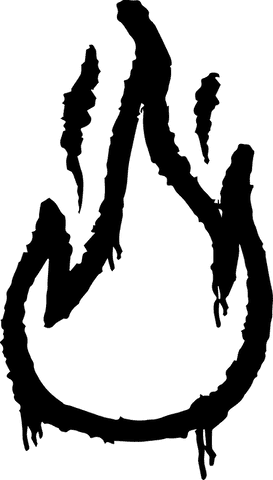 stylized black flame on transparent background displays bold design - Download Free Stock Videos Pikwizard.com
