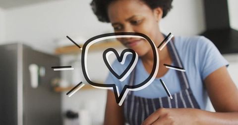 Home cooking enthusiast chopping fresh vegetables in kitchen