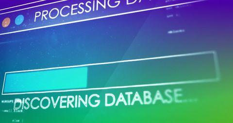 Digital Interface with Database Processing Concept - Download Free Stock Images Pikwizard.com