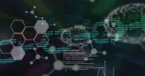 Futuristic AI Concepts with Digital Brain and Data Analysis - Download Free Stock Images Pikwizard.com