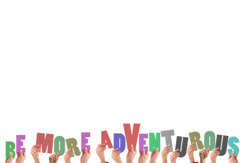 hands holding colorful letters encouraging adventure - Download Free Stock Videos Pikwizard.com