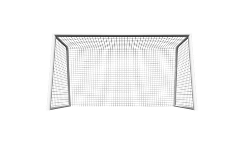 Transparent Soccer Goal Illustration on Clear Background