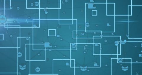 Digital Network of Online Shopping Connections - Download Free Stock Images Pikwizard.com