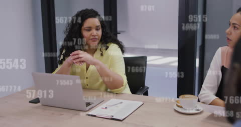 Diverse Colleagues in Modern Office Collaboration