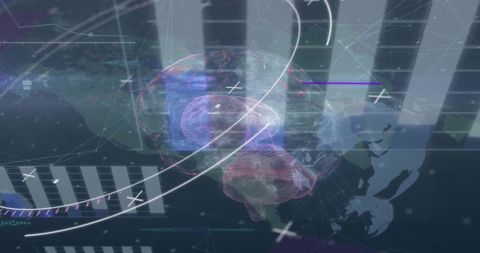 Futuristic Data Processing and Cyber Security Concept - Download Free Stock Images Pikwizard.com