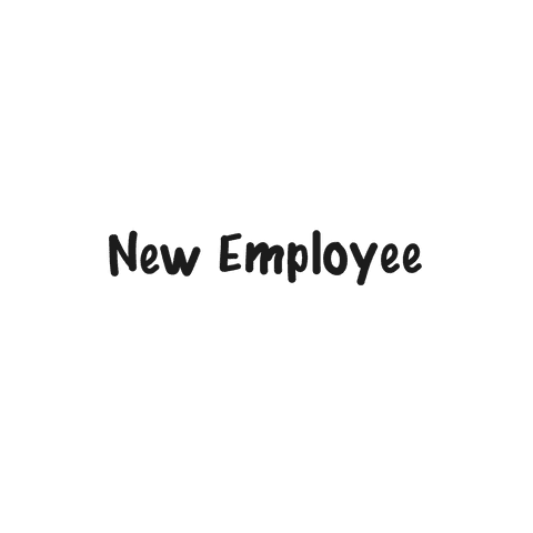 new employee text on transparent background - Download Free Stock Videos Pikwizard.com