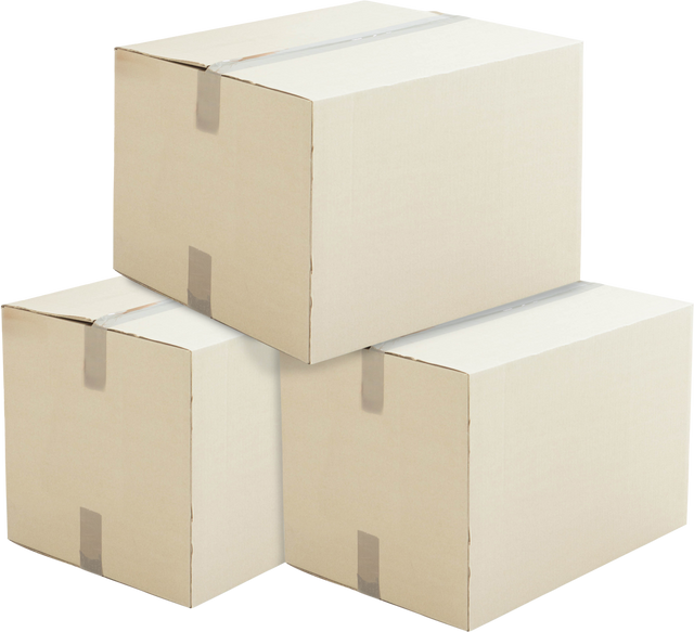 Three Packed Cardboard Boxes on Transparent Background - Download Free Stock Videos Pikwizard.com