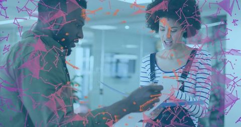 Innovative Teamwork in Modern Office Collaboration