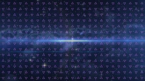 Rotating Circular Patterns Over Digital Screens