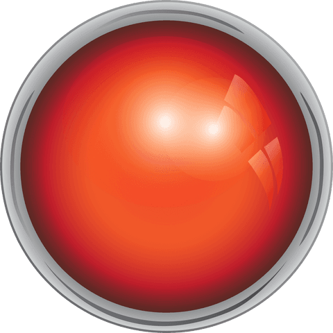 Red Glossy Orb with Silver Frame on Transparent Background - Download Free Stock Videos Pikwizard.com