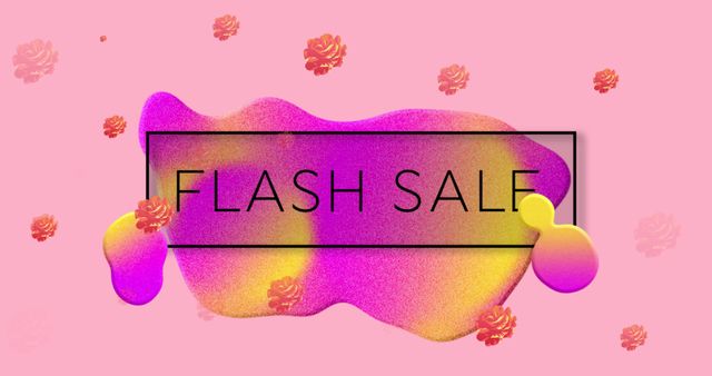 Vibrant Flash Sale Promotion Banner with Bright Colors - Download Free Stock Images Pikwizard.com