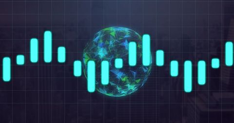 Digital Interface with Global Technology Concept - Download Free Stock Images Pikwizard.com