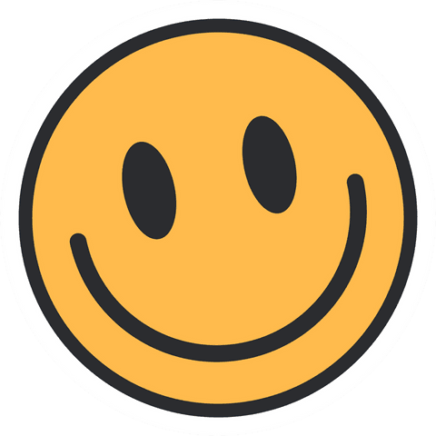 cheerful smiley face emoji with transparent background - Download Free Stock Videos Pikwizard.com