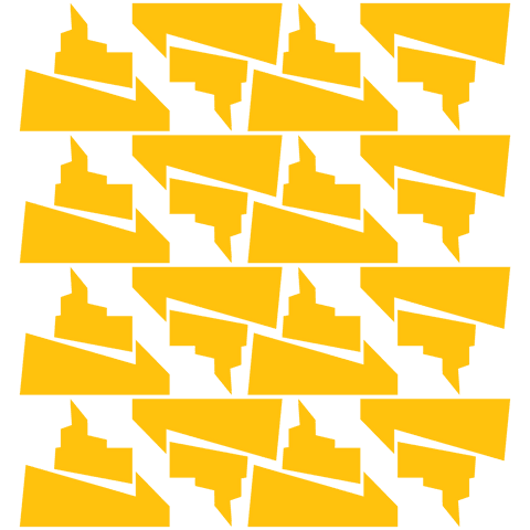 Geometric Yellow Abstract Shapes Transparent Pattern Vector - Download Free Stock Videos Pikwizard.com