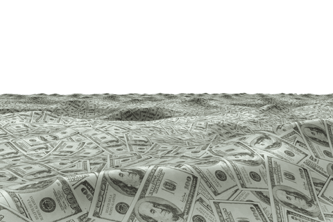 transparent layer of money covering surface - Download Free Stock Videos Pikwizard.com