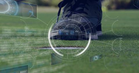 Smart Golf Shoe Enhancing Performance with HUD Technology