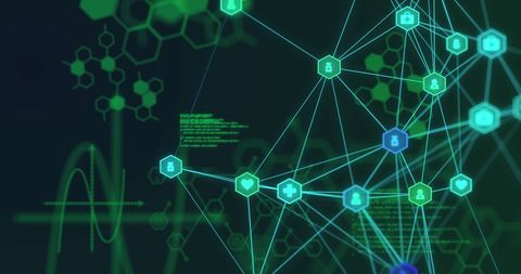 Digital Medical Network Abstract Background - Download Free Stock Images Pikwizard.com