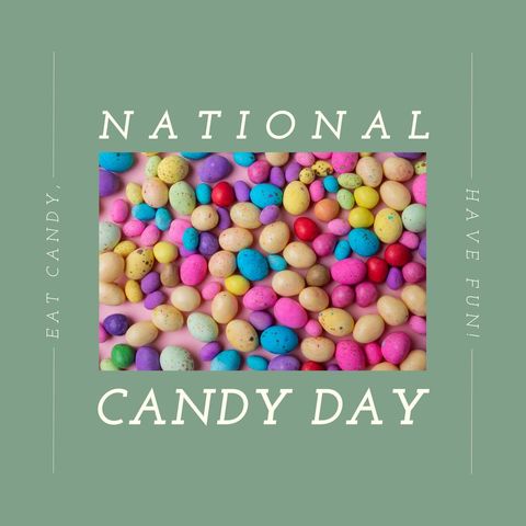 Colorful Candy Eggs Celebrating National Candy Day - Download Free Stock Templates Pikwizard.com