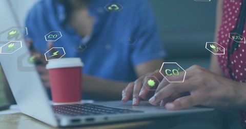 Collaboration with Eco-Friendly Data Visualization in Office