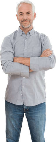 Confident Mature Man Transparent Background Embracing Life Change - Download Free Stock Videos Pikwizard.com